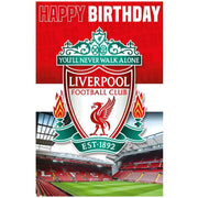 Liverpool 3D Fødseldagskort