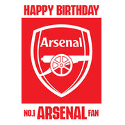 Arsenal 3D Fødselsdagskort