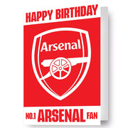 Arsenal 3D Fødselsdagskort