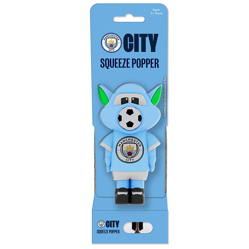 Manchester City Squeeze Popper – med 4 skumbolde