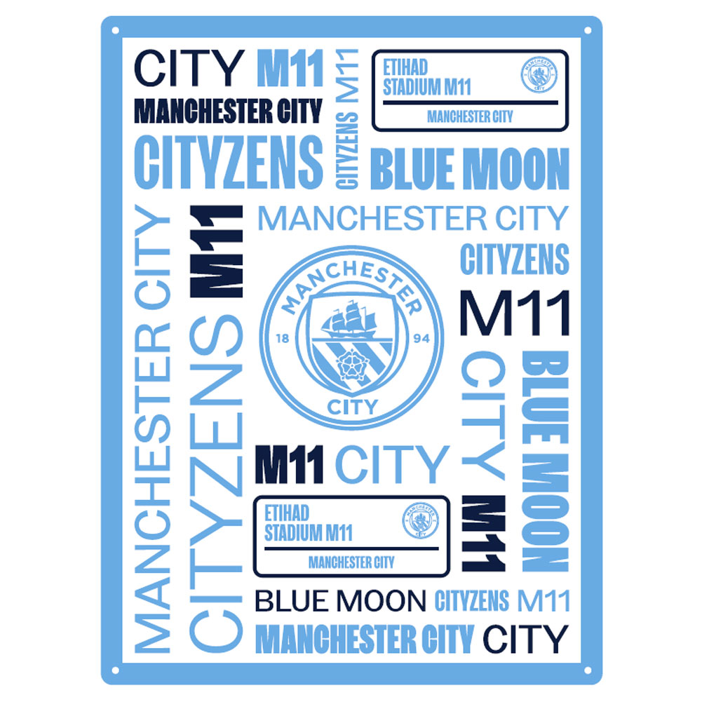 Manchester City Skilt