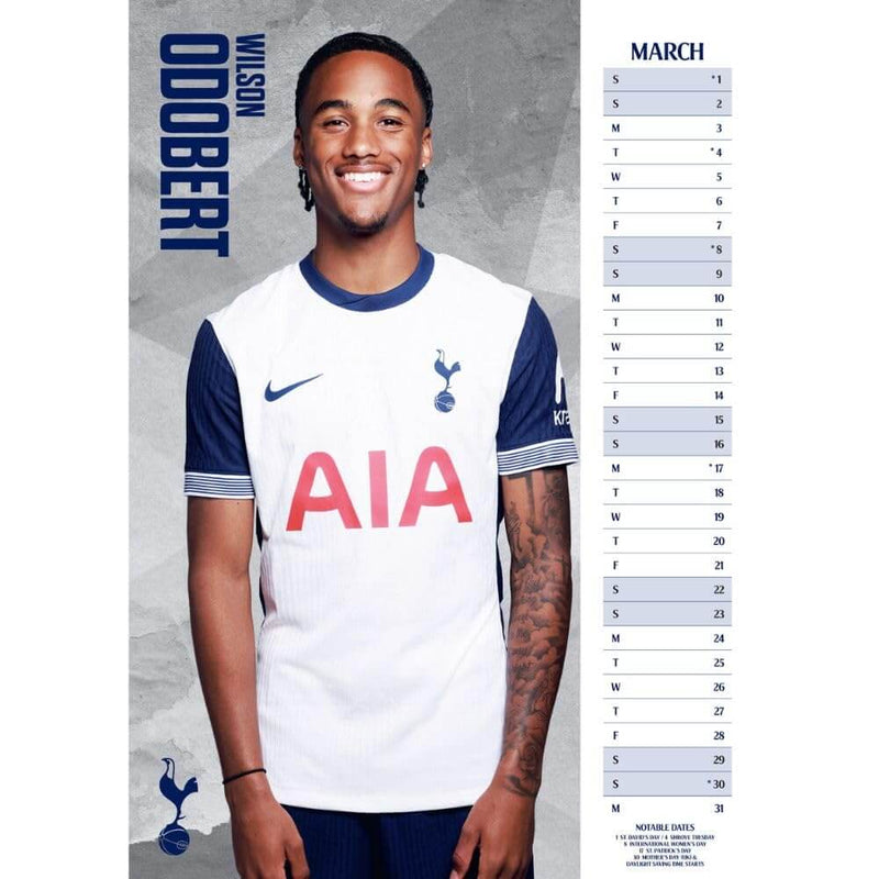 Tottenham Hotspur 2025 kalender