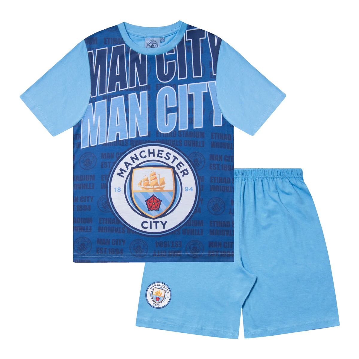 Manchester City kort pyjamas