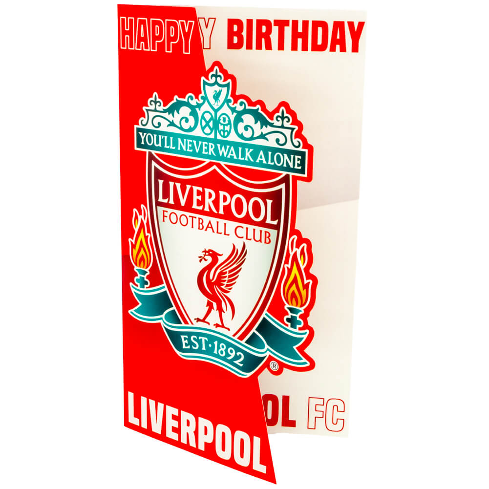 Liverpool FC Logo fødselsdagskort