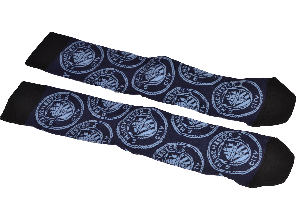 Manchester City Manchester City FC All Over Print Sokker – Voksen (UK 8–11 / EU 42–46)
