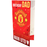 Manchester United Fødselsdagskort far