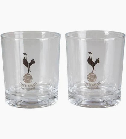 Tottenham Whiskyglas 2 stk