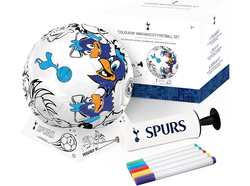Tottenham Hotspur FC ‘mal selv fpdbold’ Mini Fodbold‑Sæt – Size 2