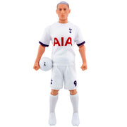 Tottenham Hotspur Richarlison-figur i hvidt spillersæt med bold.
