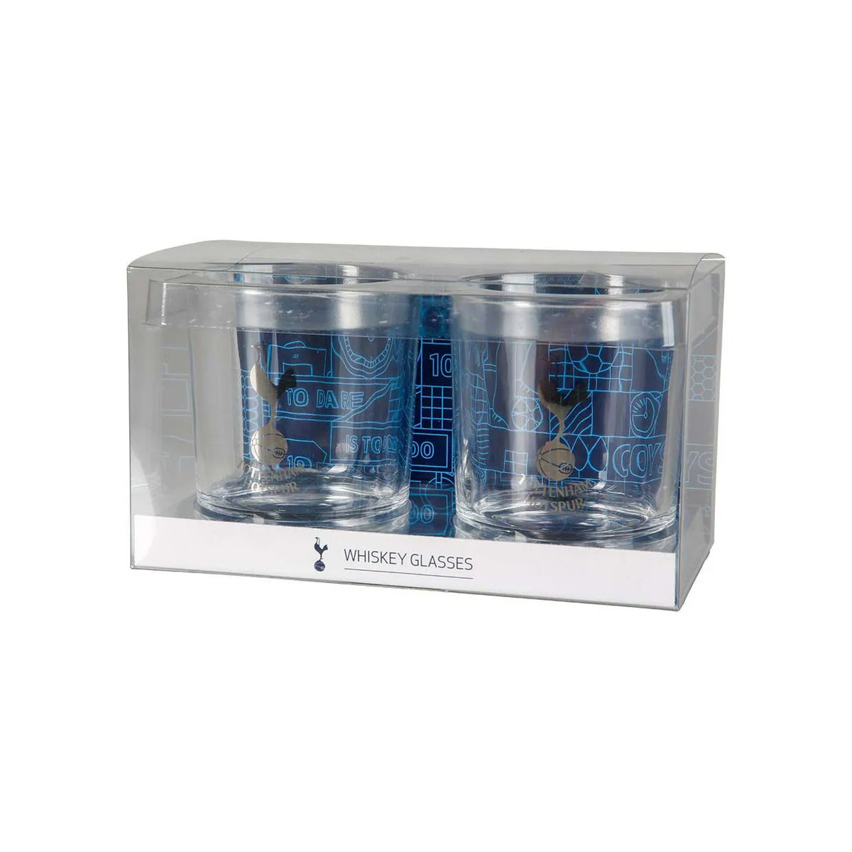 Tottenham Whiskyglas 2 stk