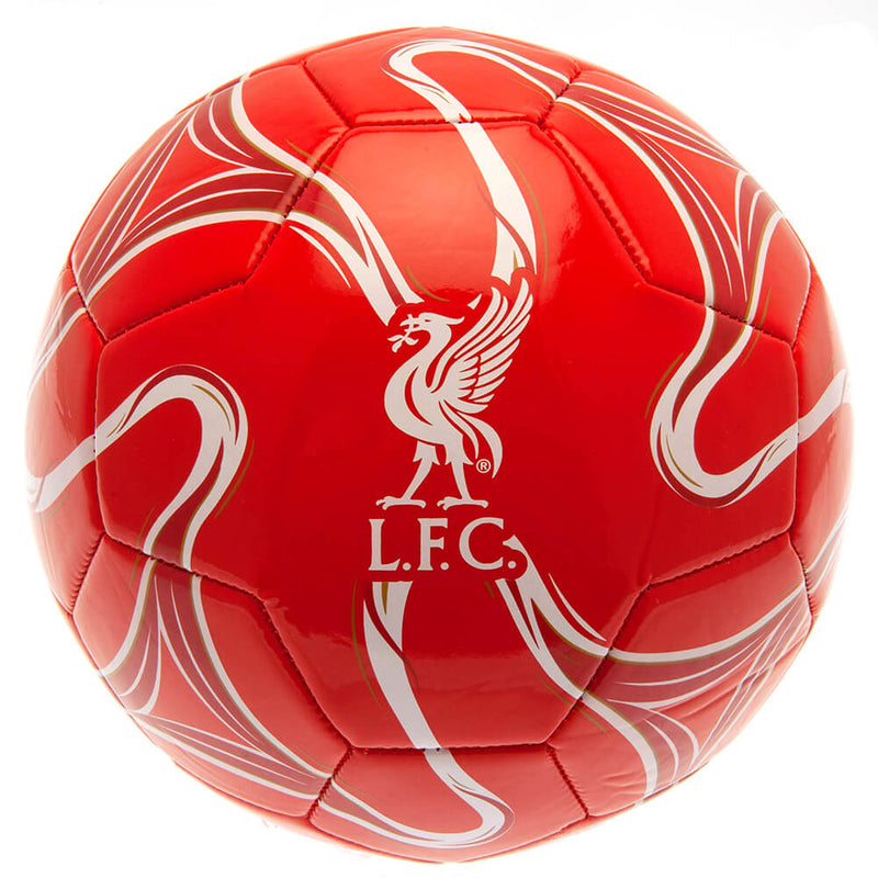 Liverpool FC Fodbold Rød - Størrelse 5
