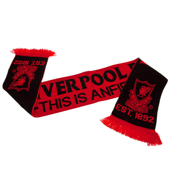 Liverpool FC Halstørklæde - Rød/sort