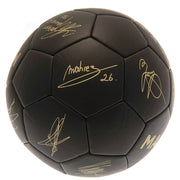 Manchester City FC Fodbold med underskrifter - Str 5