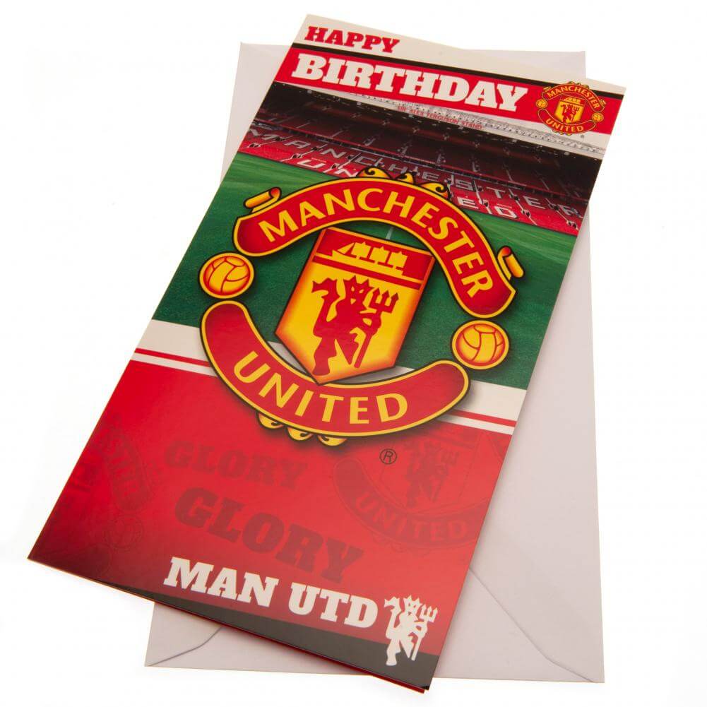 Manchester United FC Fødselsdagskort