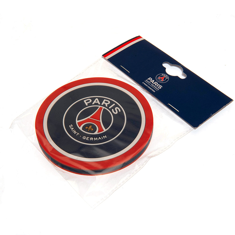 Paris Saint Germain FC Coaster sæt - 2 stk
