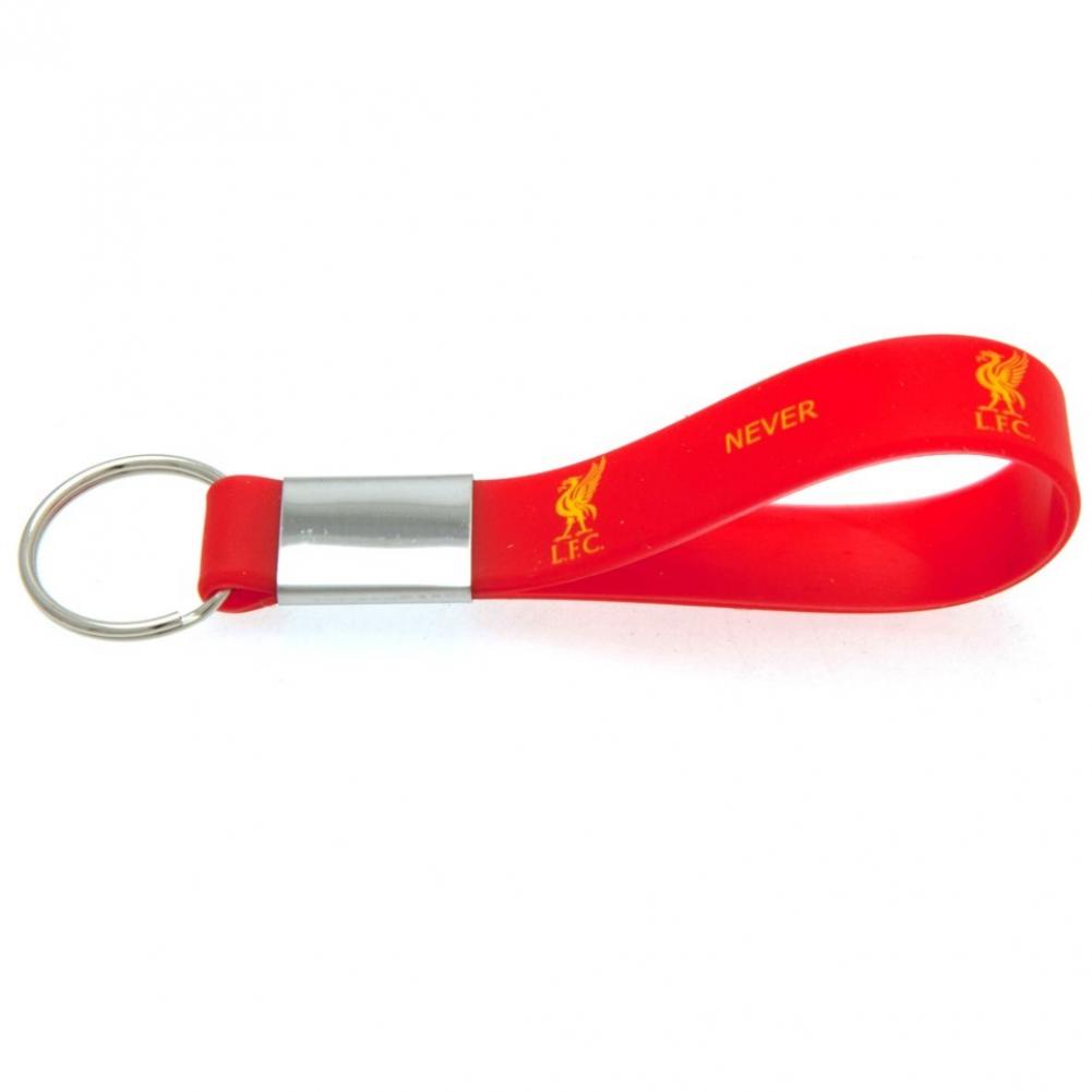 Liverpool FC Silicone nøglering - Rød