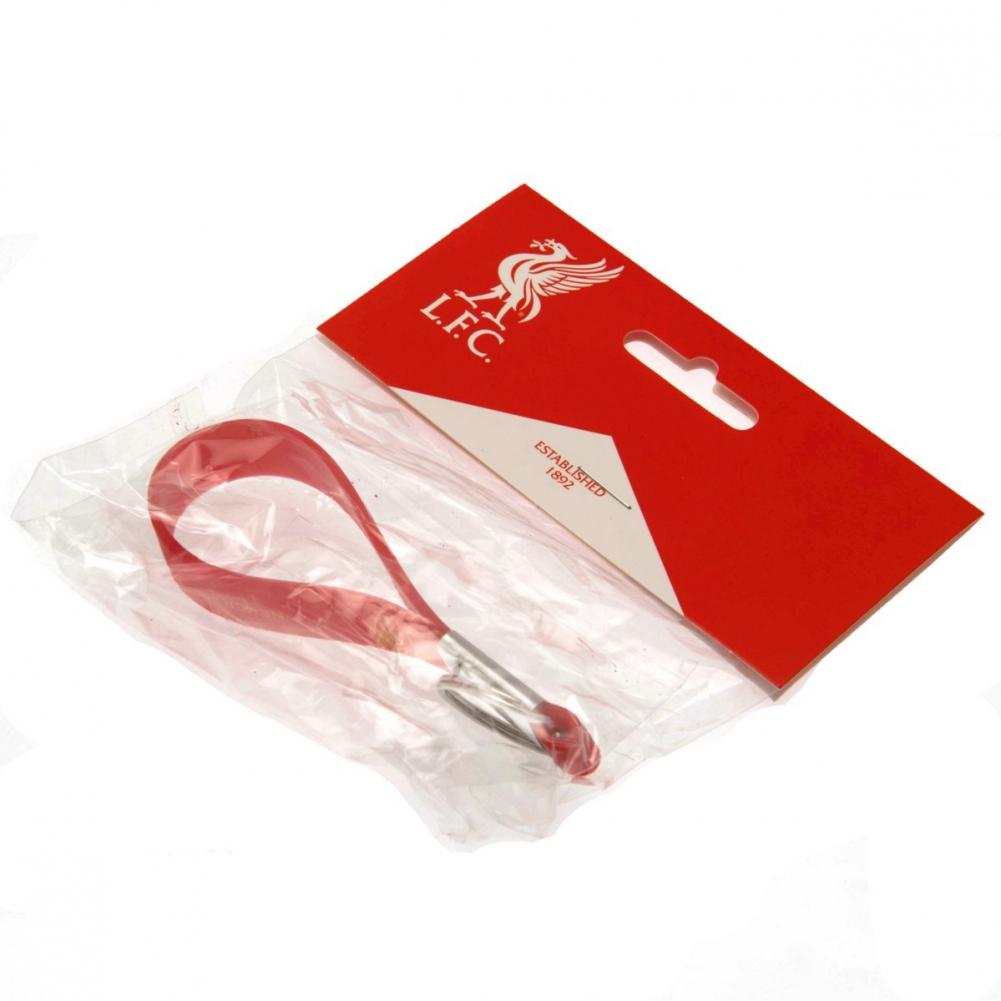 Liverpool FC Silicone nøglering - Rød