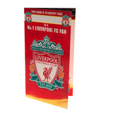 Liverpool FC Fødselsdagskort No 1 Fan