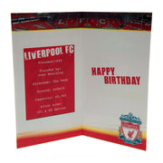 Liverpool FC Fødselsdagskort No 1 Fan