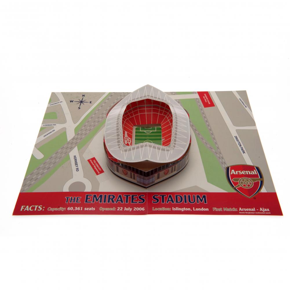 Arsenal FC Pop-Up Fødselsdagskort