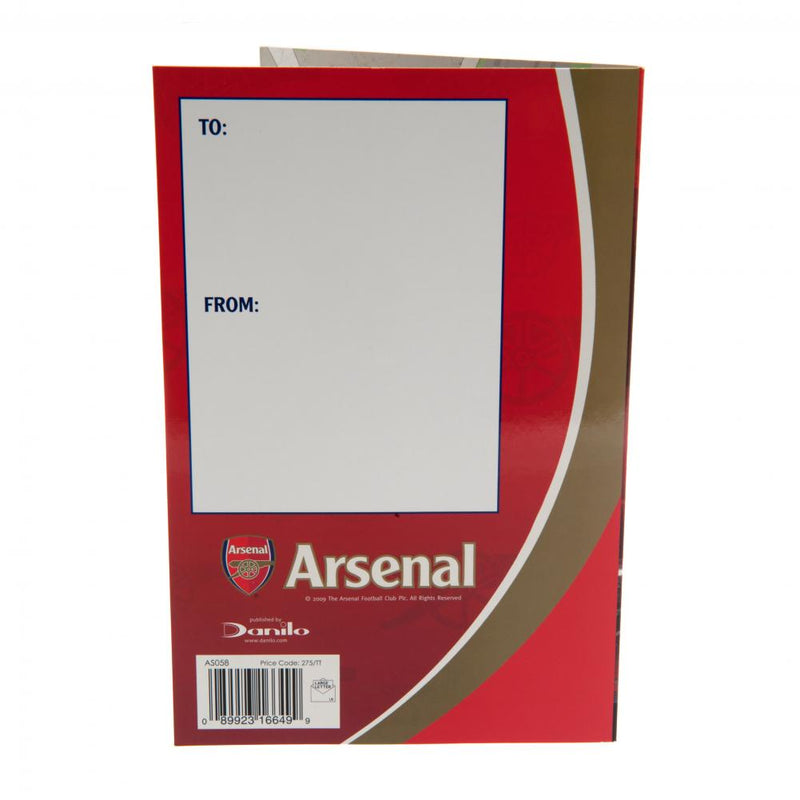 Arsenal FC Pop-Up Fødselsdagskort