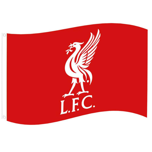 Liverpool FC Flag - Rød