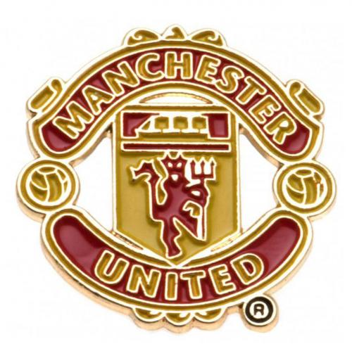 Manchester United Badge - 25mm x 25mm - FODBOLDGAVER.DK