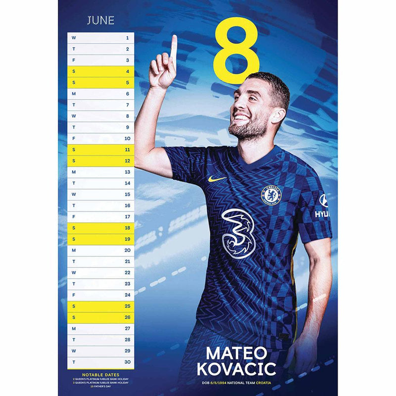 Chelsea FC Kalender 2022