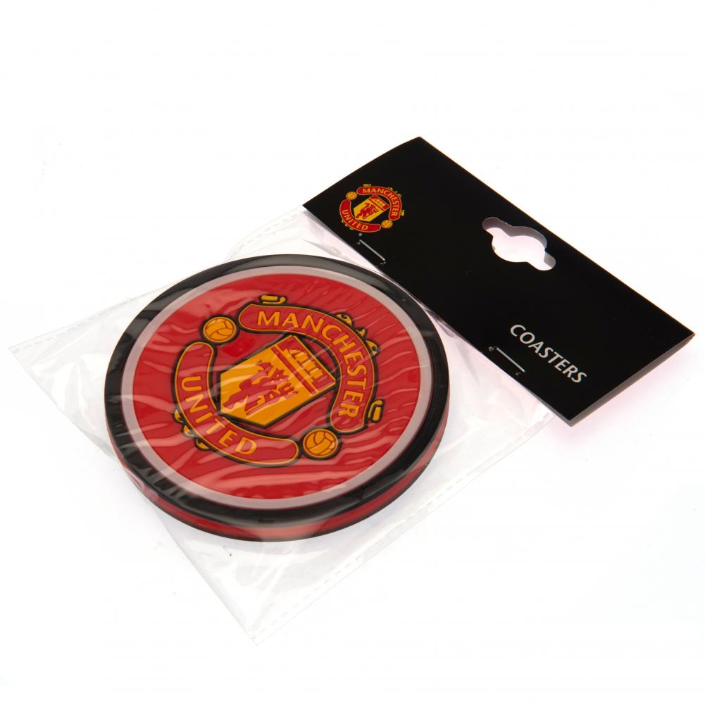 Manchester United FC Coasters - 2 stk