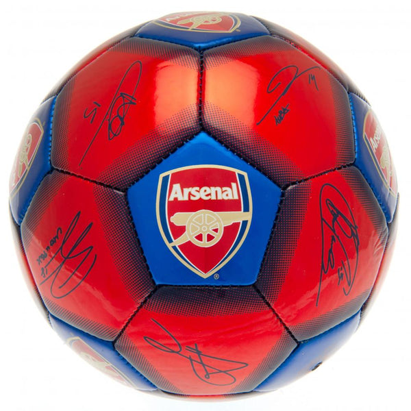 Arsenal FC Fodbold m. underskrifter