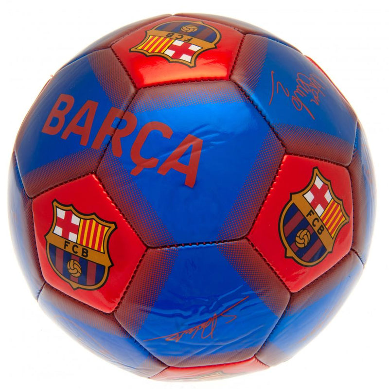 FC Barcelona Fodbold m. underskrifter