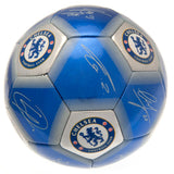 Chelsea FC Fodbold m. underskrifter - Størrelse 5