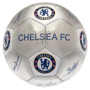 Chelsea FC Fodbold med officielle underskrifter - Størrelse 5