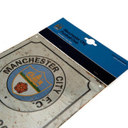 Manchester City FC Retro logo skilt