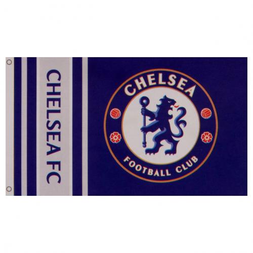 Chelsea F.C. Logo flag - FODBOLDGAVER.DK