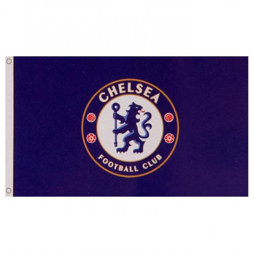Chelsea F.C. Flag - 152cm x 91cm - FODBOLDGAVER.DK