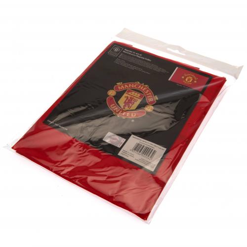 Manchester United Logo flag - 152cm x 91cm - FODBOLDGAVER.DK
