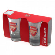 Arsenal FC Shotsglas - 2 stk