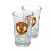 Manchester United Shotsglas - 2 stk.