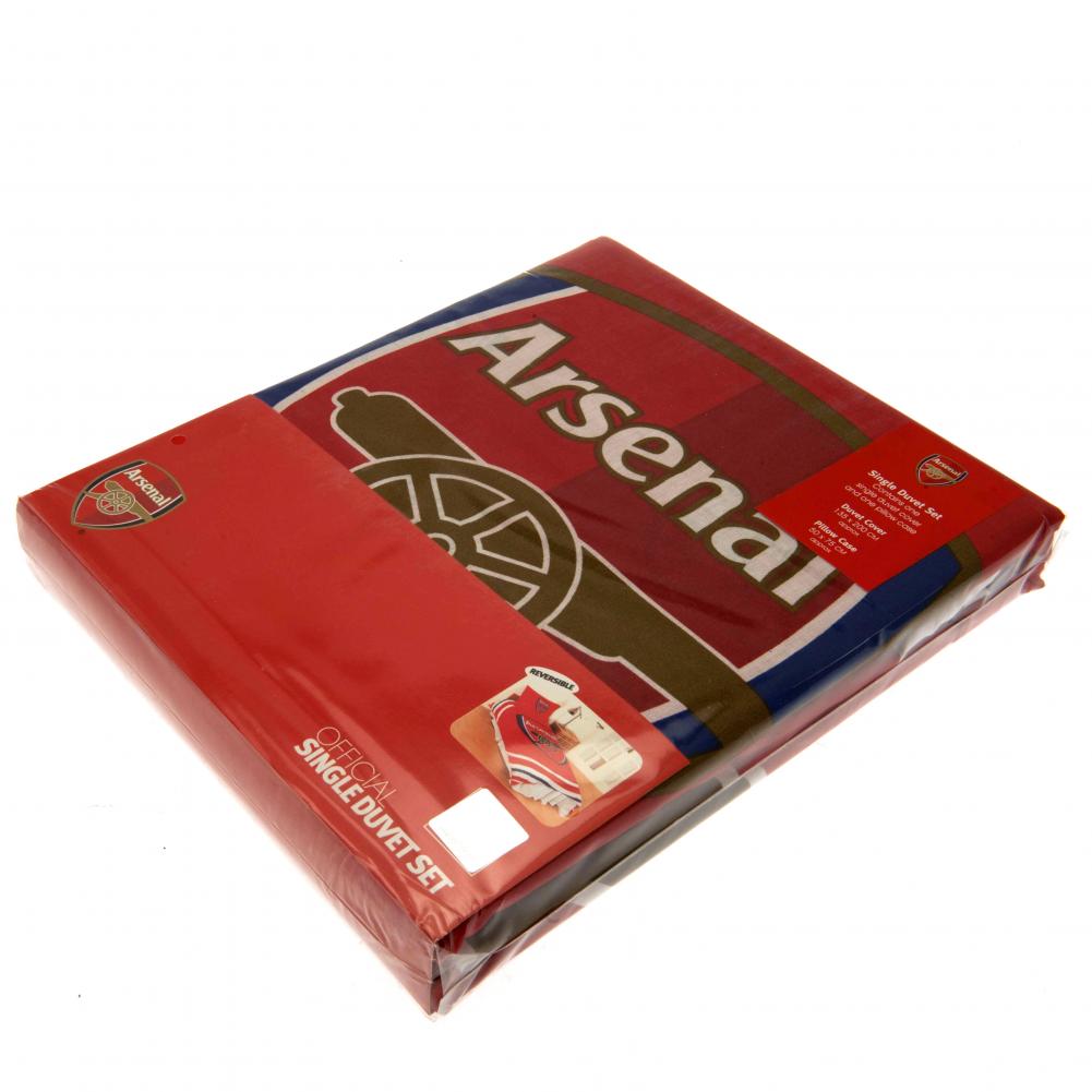 Arsenal FC Sengetøj - 200 cm x 135 cm