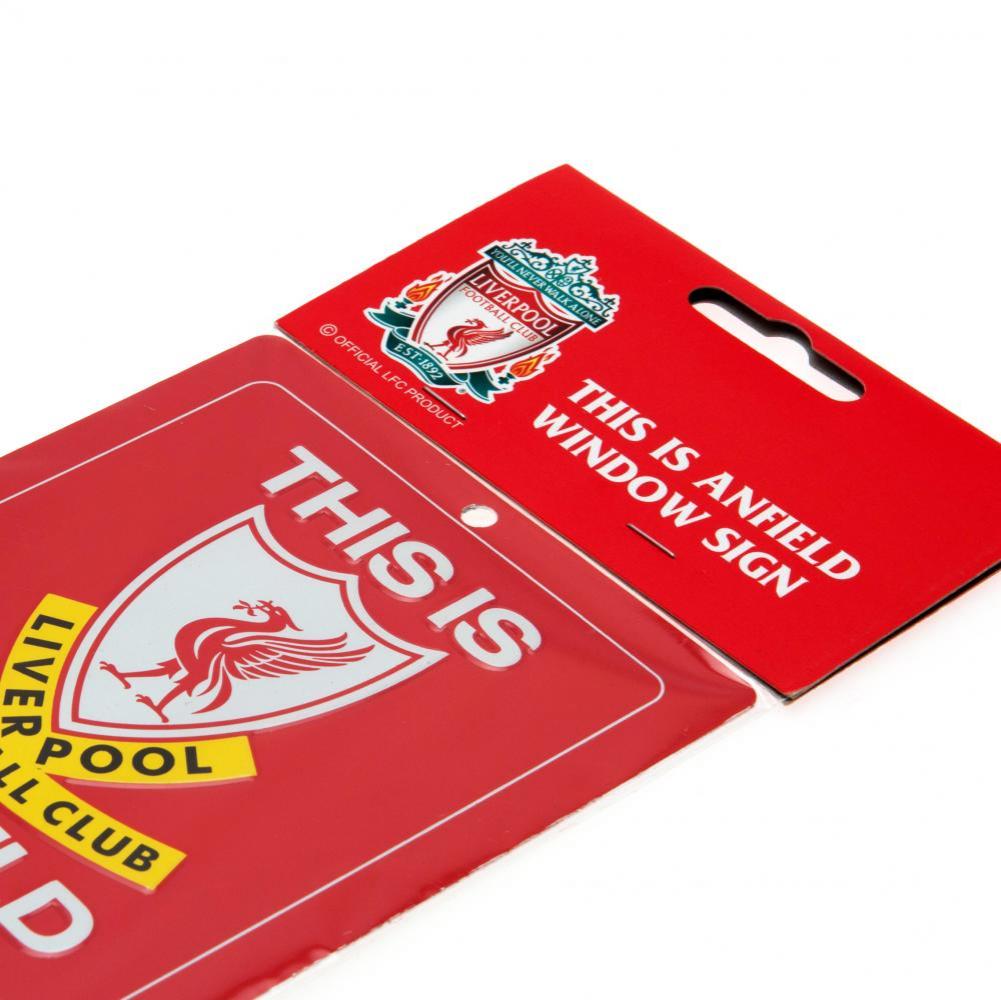 Liverpool FC Vindue skilt - Rød