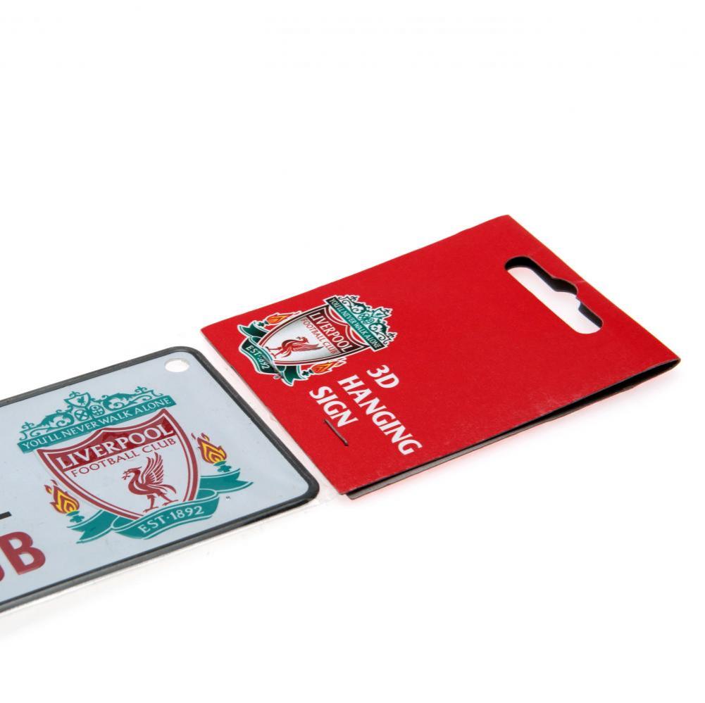 Liverpool FC Vindue skilt - 26 cm x 7 cm
