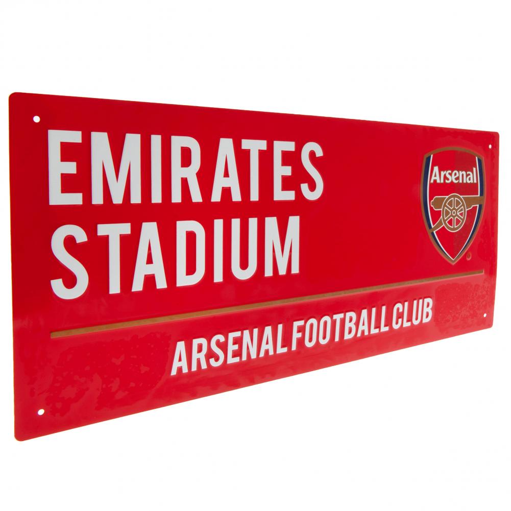 Arsenal FC Emirates stadium skilt