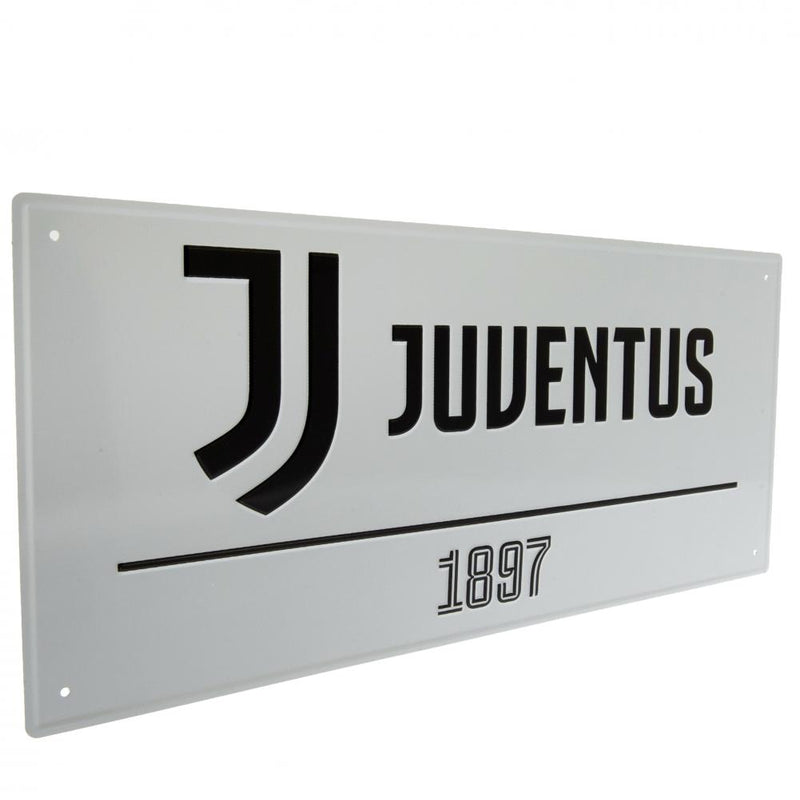 Juventus FC Metal skilt - 40 cm x 18 cm