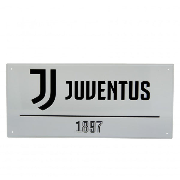 Juventus FC Metal skilt - 40 cm x 18 cm