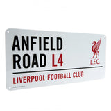 Liverpool FC Anfield Road metal skilt