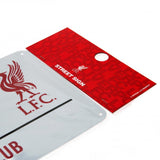 Liverpool FC Anfield Road metal skilt