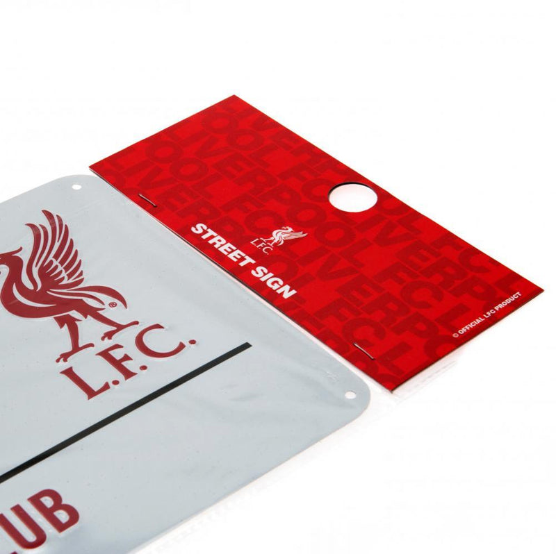 Liverpool FC Anfield Road metal skilt