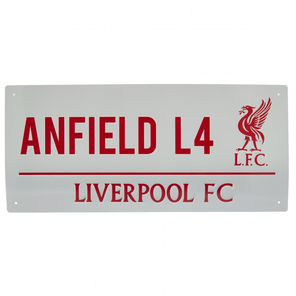 Liverpool FC Anfield metal skilt
