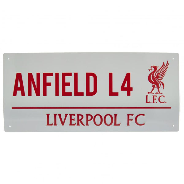 Liverpool FC Anfield metal skilt